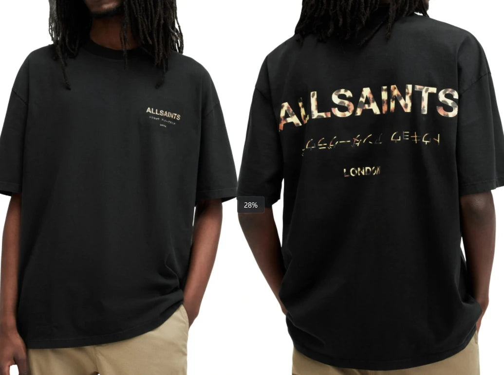 2025 Underground Sanctum Men's and Women's T-shirt Men's Short Sleeve Neutral Retro Extra Harajuku Top