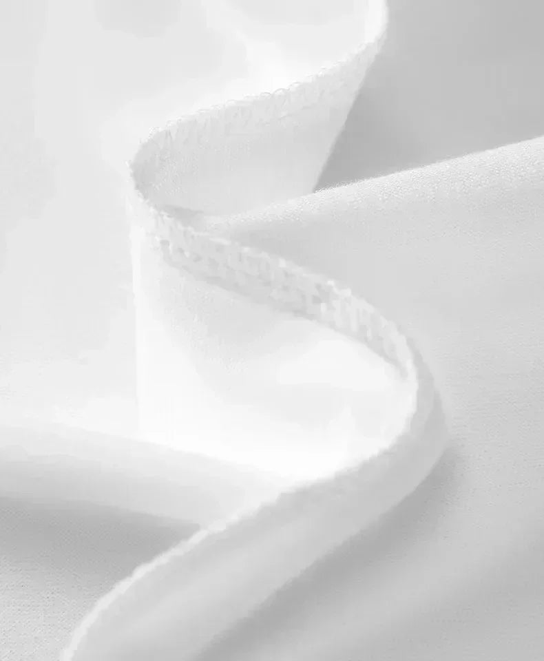 2025 American Trendy Brand Retro High Street Niche Design Unreal Smoke Big V Letter Printing Cotton Short-sleeved T-shirt